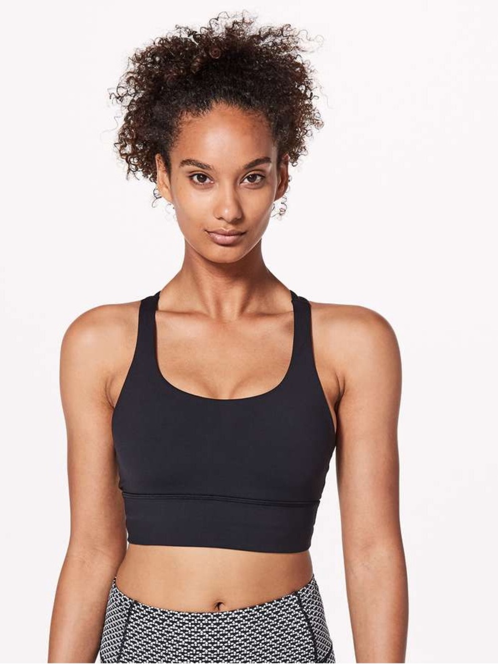 Lululemon Energy Bra Long Line Black Size 6